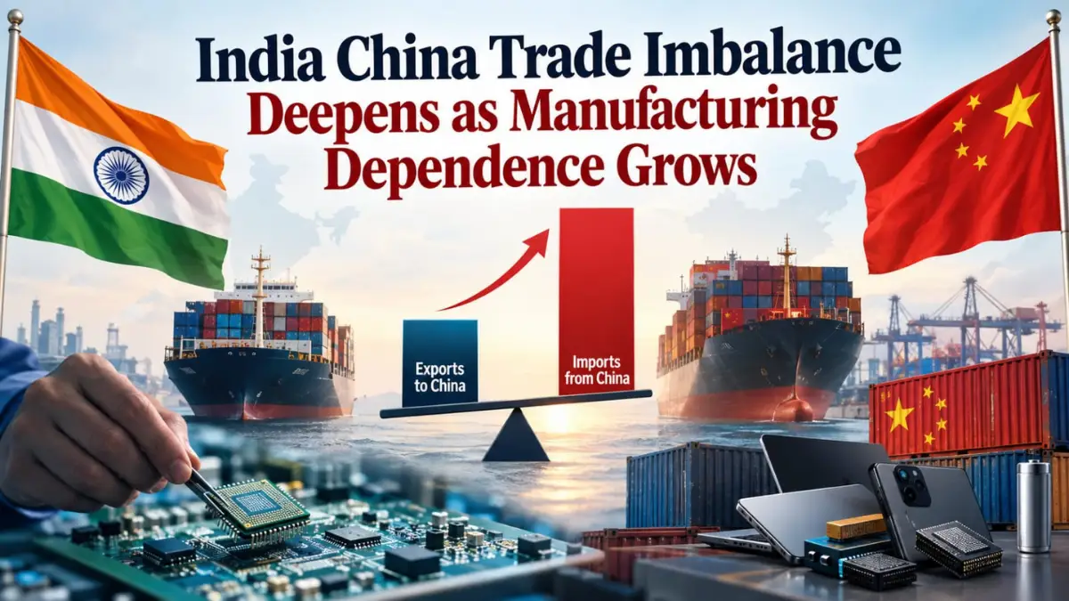 INDIA CHINA TRADE IMBALANCE