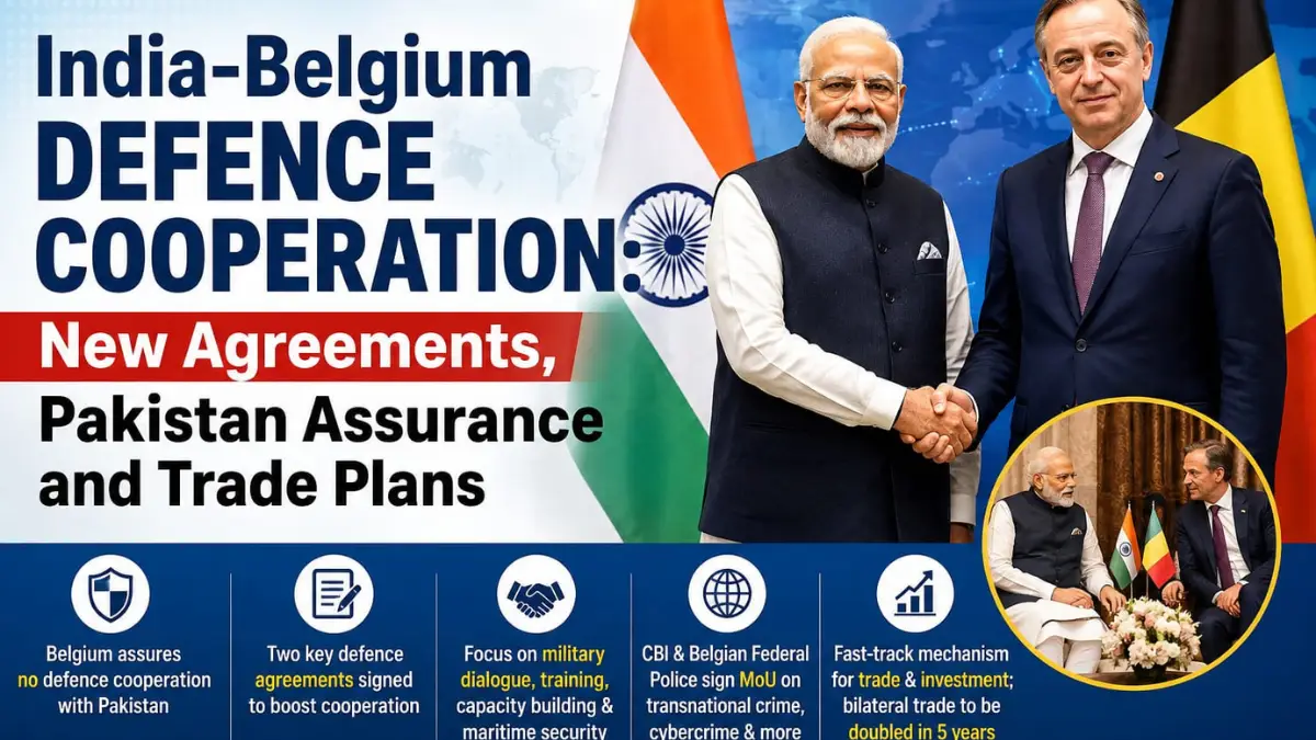 ndia- Belgium Defence Partnership