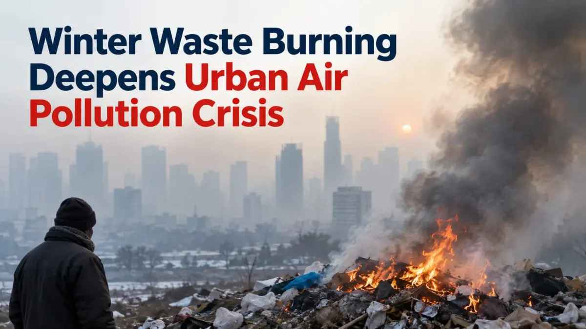 open waste burning